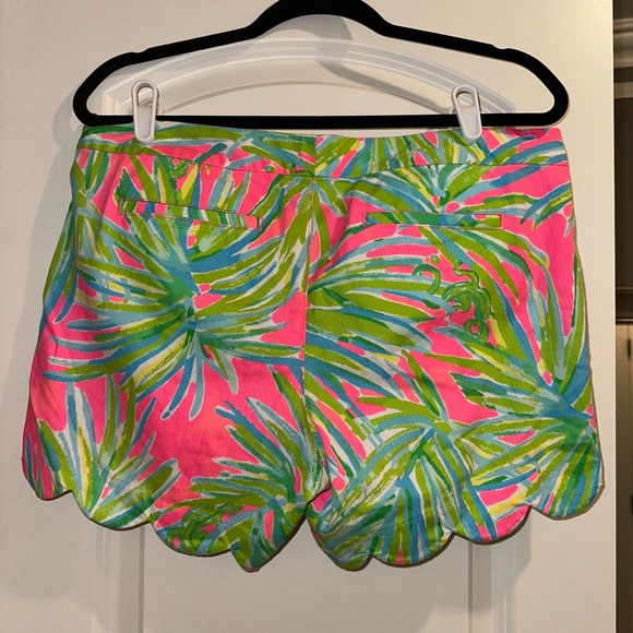 Lilly Pulitzer Buttercup Short Tiki Pink Royal Lime - Picture 2 of 5